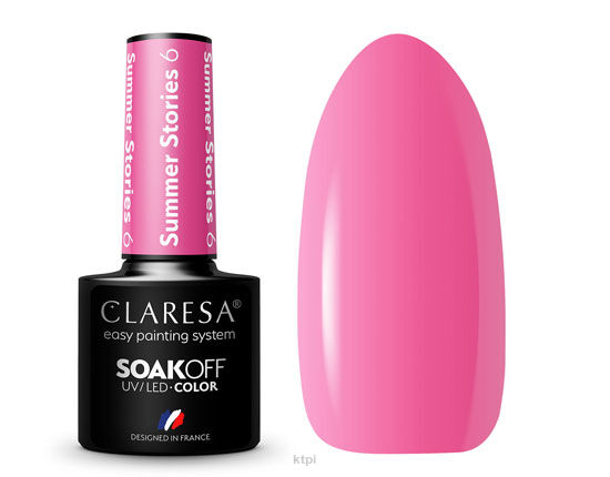 Claresa Lakier Hybrydowy 6 Summer Stories 5 ml