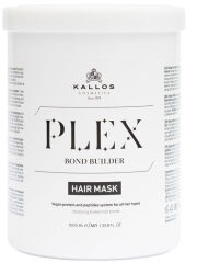 Kallos Plex Bond Maska do włosów z białkiem roślinnym i peptydami 1000 ml