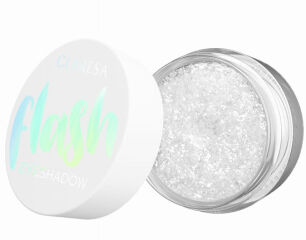 Claresa Flash połyskujący cień do powiek 01 Snow Queen 3 g