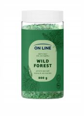 ON LINE Wild Forest sól do kąpieli 800 g