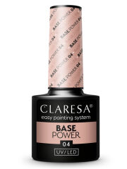 Claresa Baza Bezkwasowa Hybrydowa Power Base 04 UV/LED 5 g