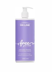 ON LINE Mydło 2W1 Free 390 ml