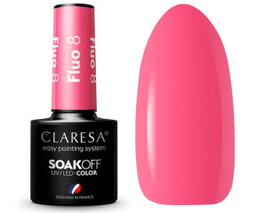 Claresa Lakier Hybrydowy 8 Fluo 5 ml