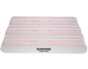 Sunone Pilnik biały prosty 180/240 50 sztuk