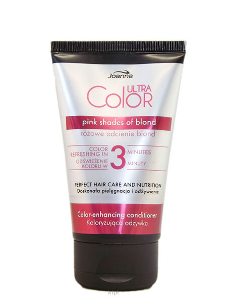Joanna Ultra Color Odżywka Różowe Odcienie 100 g